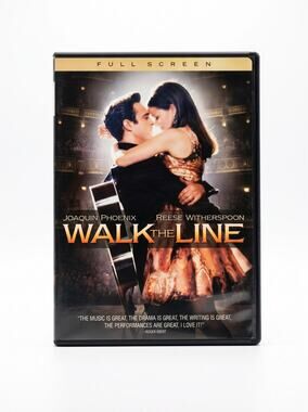 MINT Walk the Line DVD Joaquin Phoenix Reese Witherspoon Fullscreen DVD 2007